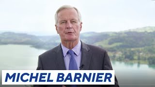 Michel Barnier  Déclaration de candidature à la Présidence de la République 26082021 [upl. by Leahplar]