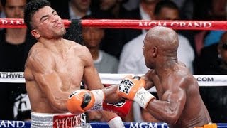 Floyd Mayweather vs Victor Ortiz [upl. by Haden]