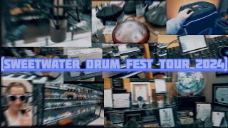 Sweetwater headquarters tour 2024 Drum Fest [upl. by Glenden]