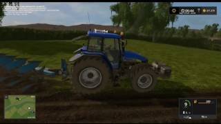 Fs17  Cennen Valley Multiplayer  Episode 8  Plowing [upl. by Kylynn]