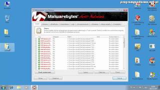 Malwarebytes AntiMalware 15121300  test skanera na żądanie [upl. by Ydrah]