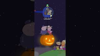 Peppa and the FLYING pumpkin 🎃  Nick Jr Shorts [upl. by Yolanda459]