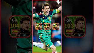 Iker Casillas Max Level eFootball 2024 short efootball [upl. by Rosenzweig]