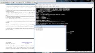 CCNA Lab Part 1 2142014 [upl. by Lena]