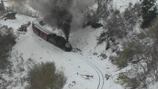 Narrow Rails in the Snow Part 2 Cumbres amp Toltec [upl. by Petrie311]