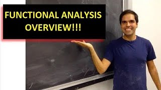 Functional Analysis Overview [upl. by Lundgren]