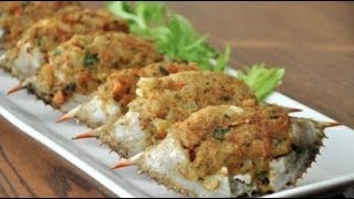 How to Make Stuffed Crabs DELICIOUS BLUE CRABS [upl. by Otxilac]