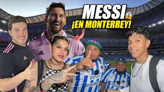 ASI FUE LA EXPERIENCIA CON MESSI EN EL ESTADIO BBVA EN MONTERREY GsusRod [upl. by Arundel548]