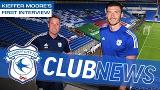 KIEFFER MOORE SIGNS  FIRST INTERVIEW AS A BLUEBIRD [upl. by Sale]