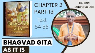 Bhagavad gita as it is  chapter 2 part 13  HG Hari Madhava Das [upl. by Secundas]