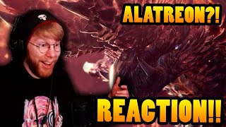 ALATREON TRAILER REACTION Monster Hunter World Iceborne [upl. by Meirrak]