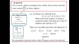 11X1 T05 06 pigeonhole principle 2024 [upl. by Critchfield691]