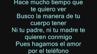 EL TELEFONO WISIN Y YANDEL FT HECTOR EL FATHER con letra [upl. by Griffith478]