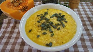 RISO E ZUCCA ricetta SPETTACOLARE FACILISSIMA riso e zucca ricette di zucca risotto alla zucca [upl. by Aihsek804]