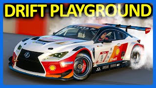 Forza Horizon 5  ULTIMATE Drift Playground FH5 Best Custom Maps [upl. by Nostrebor]