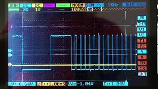 DMX512 signal jitter of the Enttec Open DMX [upl. by Onitsirc653]