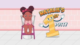 Natalie’s First Potty  Potty Training Video  Fun and Easy Potty Training Tips for Kids [upl. by Sacram]