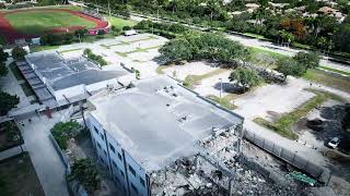 Marjory Stoneman Douglas building demolition [upl. by Clarisse]