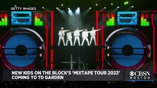 New Kids On The Blocks Mixtape Tour 2022 Coming To TD Garden [upl. by Allys]