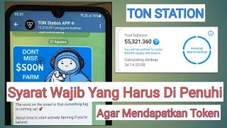 TON Station Airdrop Wajib Transaksi  Cara Konek Ke Metamask Sampai Sukses [upl. by Ahsinyd]