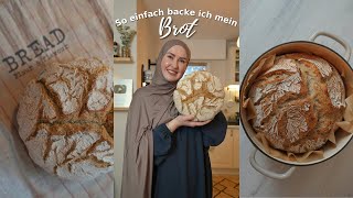 So einfach Backst du ein leckeres und bekömmliches Brot  Roggenmischbrot ohne Sauerteig [upl. by Uhp]