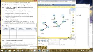 CCNA 1 Packet Tracer Activity 9215 solution [upl. by Langham]