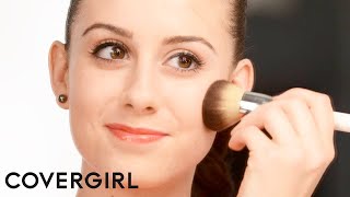 Makeup Tips How to Apply Bronzer for Fair Skin  COVERGIRL [upl. by Acirtal879]