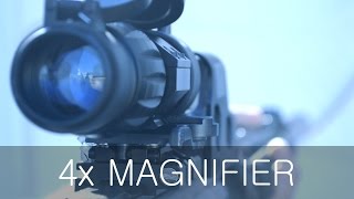 AimO 4X FXD MAGNIFIER  Airsoft Peak  Capsule Airsoft España [upl. by Lasky839]