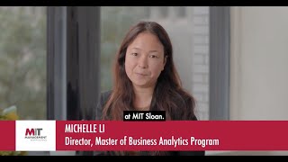 MIT Sloan Master of Business Analytics Introduction [upl. by Schluter]