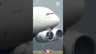 Emirates A 380800 beautiful takeoff trending viral shots [upl. by Robbins]