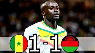 Senegal vs MalawiMalawi vs Senegal All Goals amp Highlights AFCON 2021 [upl. by Itoc]