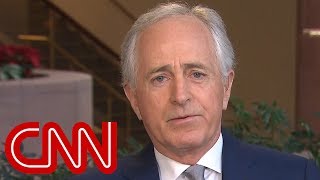 Senator Corker Shutdown fight is juvenile [upl. by Clava647]