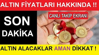 15 OCAK 2024 ALTIN FİYATLARI BUGÜN NE KADAR GRAM ALTIN ÇEYREK ALTIN YARIM TAM ALTIN FİYATLARI [upl. by Elburr]