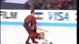 Grishuk amp Platov 1991 Worlds free dance [upl. by Akinnor]