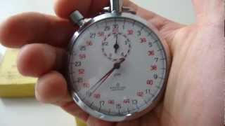 Breitling Wakmann rattrapante 110 sec stopwatch  cronografo da tasca [upl. by Loydie110]