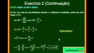 Matemática  Aula 38  Triângulos  Pontos Notáveis  Parte 2  Final [upl. by Allecnirp166]