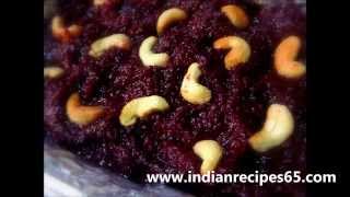 Tasty And Easy Beetroot Halwa Recipe [upl. by Artemas557]