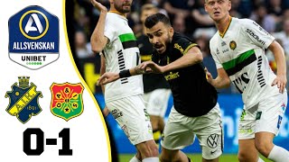 Höjdpunkter GAIS AIK 10 Allsvenskan [upl. by Etsirhc]