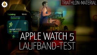 Apple Watch 5 LaufbandTest gegen Stryd mit Zwift und SUUNTO [upl. by Eilahs]