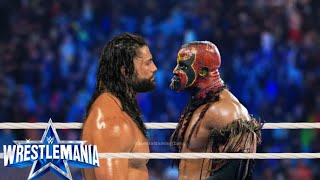 WWE FULL MATCH  Roman Reigns Vs Boogeyman  WrestleMania Live Full Match [upl. by Eitsirk]