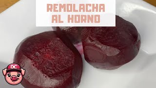 Remolacha Asada al Horno ¡RECETA CON REMOLACHA [upl. by Munro]