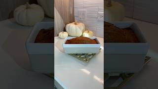 EASY pumpkin bread for the holidays  my fave fall items from traderjoes pumpkinbread pumpkin [upl. by Naarah764]