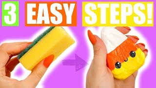 SUPER EASY SQUISHY TUTORIAL  Kawaii Halloween 20 [upl. by Irolam]