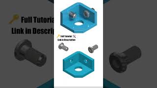 Bracket Modelling  Autodesk Inventor  2025 3dprinting autodeskinventor cad mechanic [upl. by Agamemnon847]