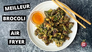 BROCOLI CROUSTILLANT AU AIR FRYER [upl. by Ketchum]