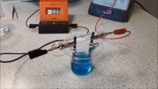 AQA Electrolysis required practical [upl. by Aronid]