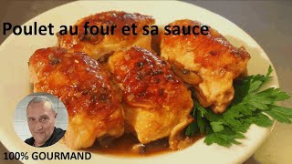 Poulet au four et sa sauce inratable [upl. by Ijok44]