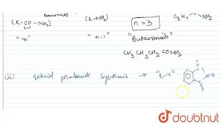 Write structures and IUPAC names of i the amide which gives propanamine by Hoffmann bromamide [upl. by Nosiddam118]