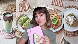 4 recetas con aguacate aesthetic 🥑 l Recreando recetas de The Avocado Book [upl. by Morrison]