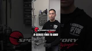 SpeedFactory Racing FWD2AWD Gear Set Conversion Kit [upl. by Ahto]